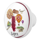 ニューメキシコレッドチリピノnツィアホットエアバルーン セラミックノブ (右)