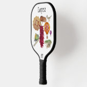 ニューメキシコレッドチリピノnツィアホットエアバルーン ピックルボールラケット (左)