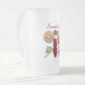 ニューメキシコレッドチリピノnツィアホットエアバルーン フロストグラスビールジョッキ (正面左)