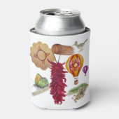 ニューメキシコレッドチリピノnツィアホットエアバルーン 缶クーラー (缶正面)