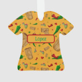 ニューメキシコレッド&グリーンチリータマレスツィアノパレス オーナメント (裏面)