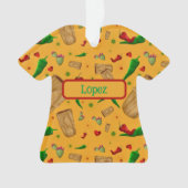 ニューメキシコレッド&グリーンチリータマレスツィアノパレス オーナメント (正面)