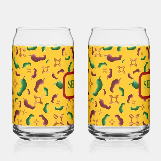 ニューメキシコレッド&グリーンチリータマレスツィアノパレス ガラス缶 (正面)