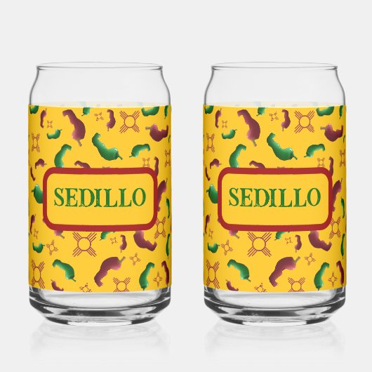 ニューメキシコレッド&グリーンチリータマレスツィアノパレス ガラス缶 (左)