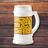 ニューメキシコレッド&グリーンチリータマレスツィアノパレス ビールジョッキ