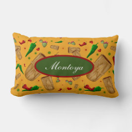 ニューメキシコレッド&グリーンチリータマレスツィアノパレス ランバークッション