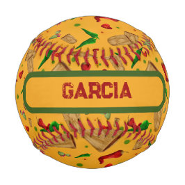 ニューメキシコレッド&グリーンチリータマレスツィアノパレス 野球ボール