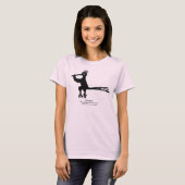 ニューメキシコロードランナーのペトログリフ Tシャツ (正面フル)