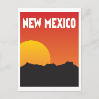 ニューメキシコヴィンテージ旅行スタイル ポストカード