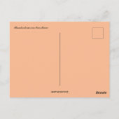 ニューメキシコ上空の雷雨 ポストカード (裏面)