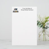 ニューメキシコ写真文字 便箋 (スタンド正面)