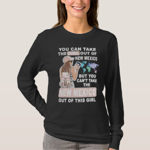 ニューメキシコ出身のクールな女の子 ニューメキシコを愛する女の子 Tシャツ