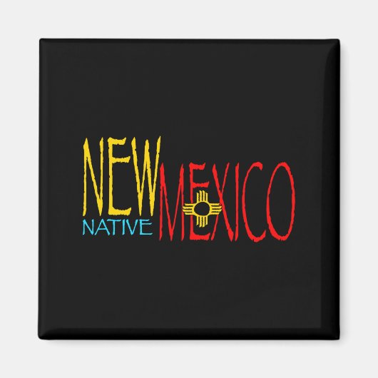 ニューメキシコ出身 マグネット (正面)