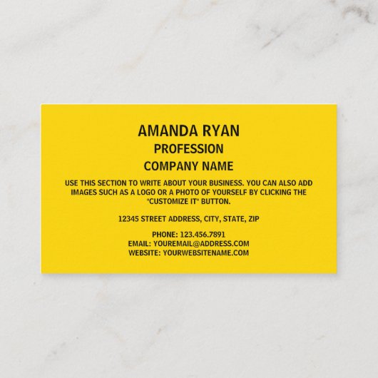 ニューメキシコ印章、ニューメキシコ印章 名刺 (裏面)