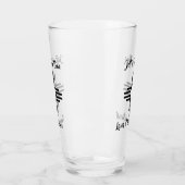 ニューメキシコ名前をカスタムするジアサンシンボルギフトビールGL タンブラーグラス (左)