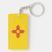 ニューメキシコ国旗 キーホルダー (裏面)