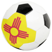 ニューメキシコ国旗 サッカーボール (3/4)