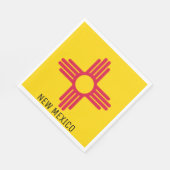 ニューメキシコ国旗 スタンダードランチョンナプキン (角)