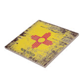 ニューメキシコ国旗 タイル (側面)