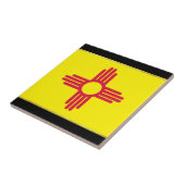ニューメキシコ国旗 タイル (側面)