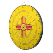 ニューメキシコ国旗 ダーツボード (正面右)