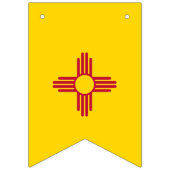 ニューメキシコ国旗 バンティングフラッグ (第1の旗)
