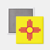 ニューメキシコ国旗 マグネット (正面/裏面)