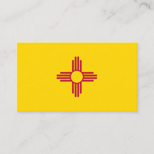 ニューメキシコ国旗 名刺