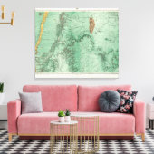 ニューメキシコ土地分類図2 キャンバスプリント (インサイチュ (リビング))