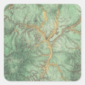 ニューメキシコ土地分類図2 スクエアシール (正面)