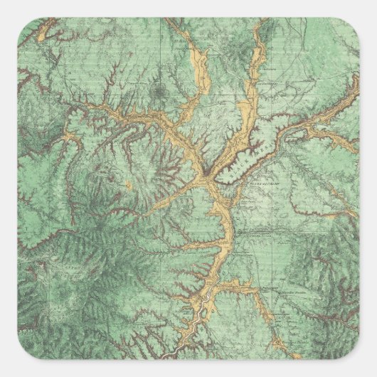 ニューメキシコ土地分類図2 スクエアシール (正面)