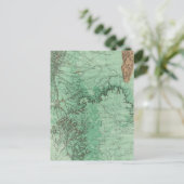 ニューメキシコ土地分類地図 ポストカード (スタンド正面)