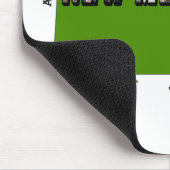 ニューメキシコ地図アウトライン写真文字 マウスパッド (コーナー)