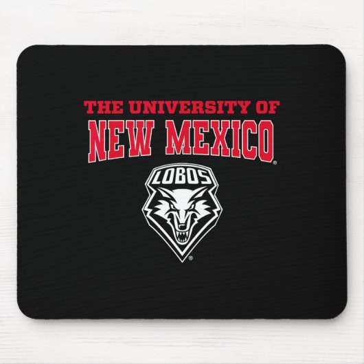 ニューメキシコ大学 UNM ロボス NCAA UNM マウスパッド (正面)