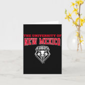 ニューメキシコ大学UNMロボスNCAA UNM&# カード (黄色い花)