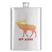 ニューメキシコ州のエルク フラスク (正面)