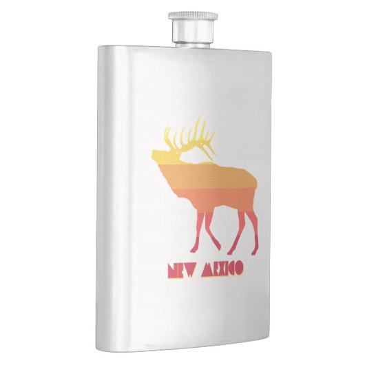 ニューメキシコ州のエルク フラスク (右)