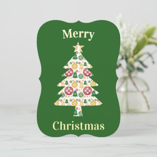 ニューメキシコ州のクリスマスオーナメント ジア 赤 緑 青 (スタンド正面)