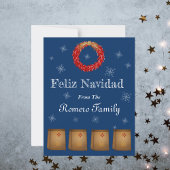 ニューメキシコ州のルミナリアス ファロリートス ジア 赤いチリ シーズンカード