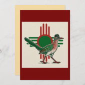 ニューメキシコ州の休日 招待状 (正面/裏面)