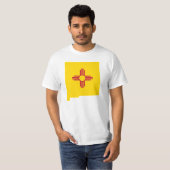 ニューメキシコ州の形 Tシャツ (正面フル)