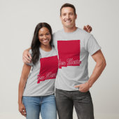 ニューメキシコ州の形Tシャツ Tシャツ (ユニセックス)