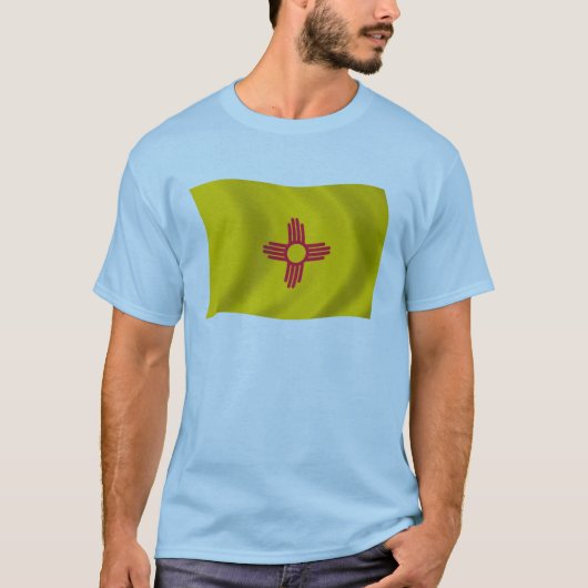 ニューメキシコ州の旗シャツ Tシャツ (正面)