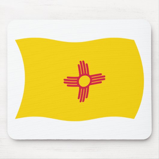 ニューメキシコ州の旗マウスパッド マウスパッド (正面)