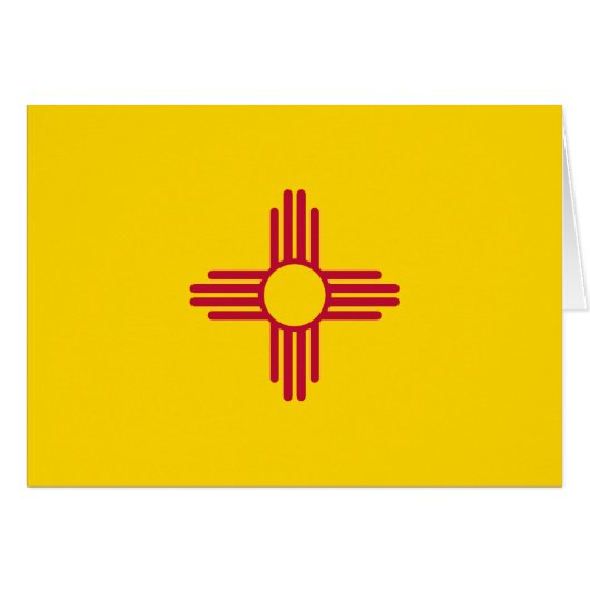 ニューメキシコ州の旗 (正面横)
