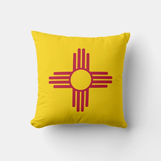 ニューメキシコ州の旗 クッション (正面)