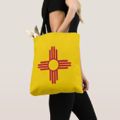 ニューメキシコ州の旗 トートバッグ (クローズアップ)