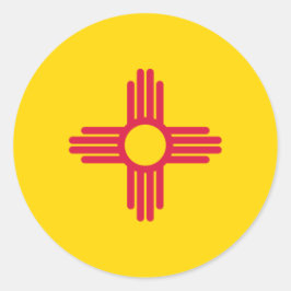 ニューメキシコ州の旗 ラウンドシール