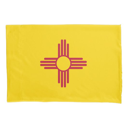 ニューメキシコ州の旗 枕カバー (正面)