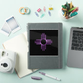 ニューメキシコ州の紫のジアサン シール (iPadカバー)